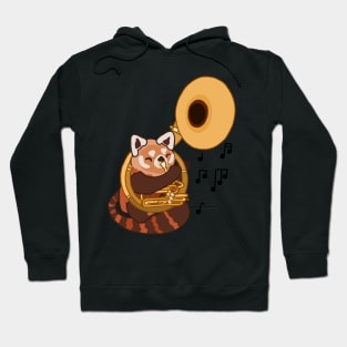 Sousaphone Red Panda Hoodie